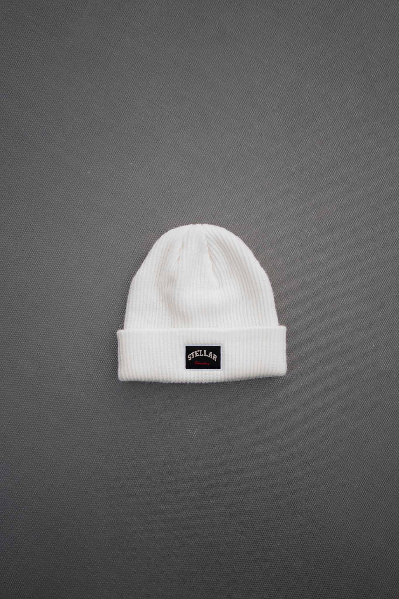 STELLAR SOMEDAY CRISP WHITE BEANIE