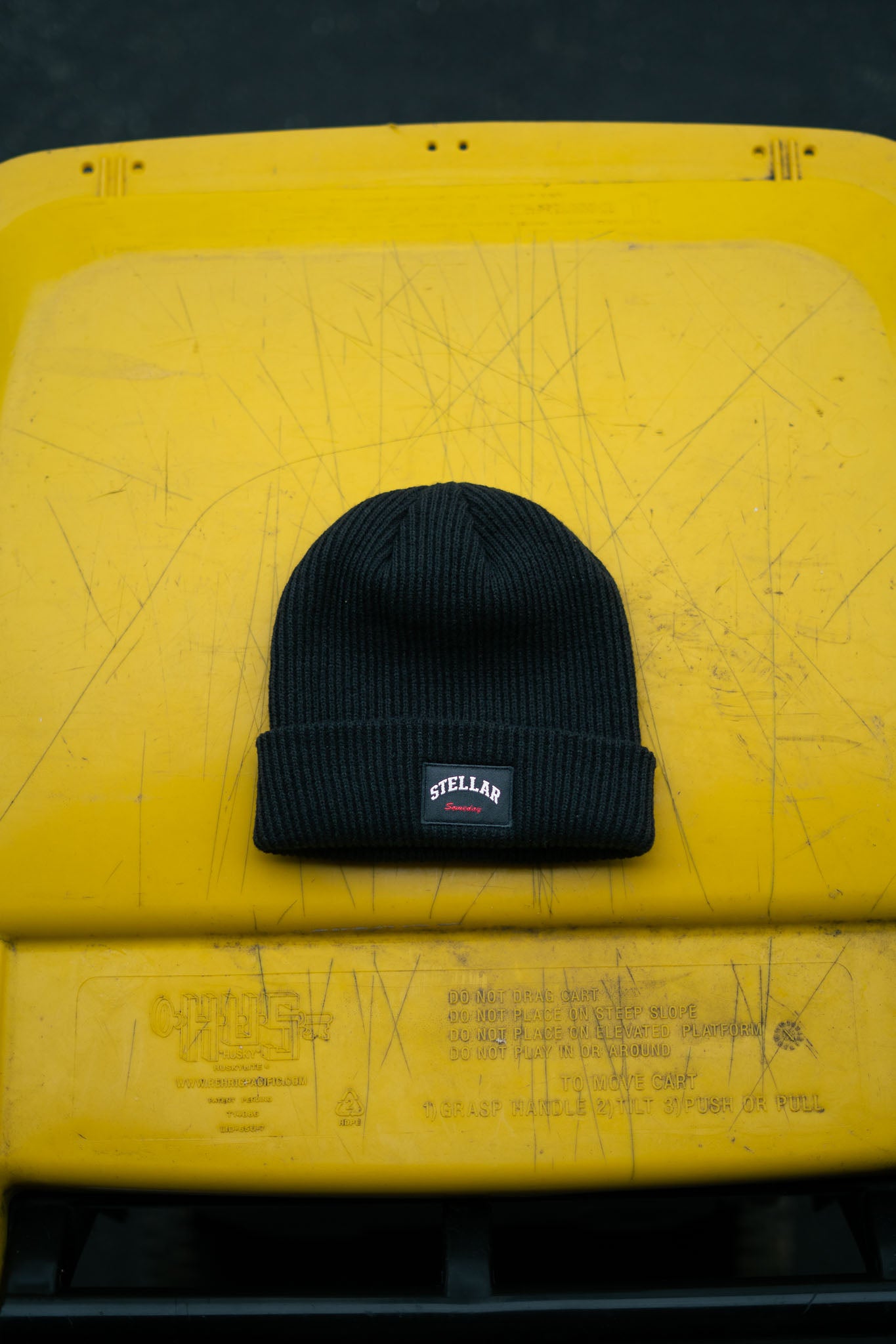 STELLAR SOMEDAY COAL BLACK BEANIE
