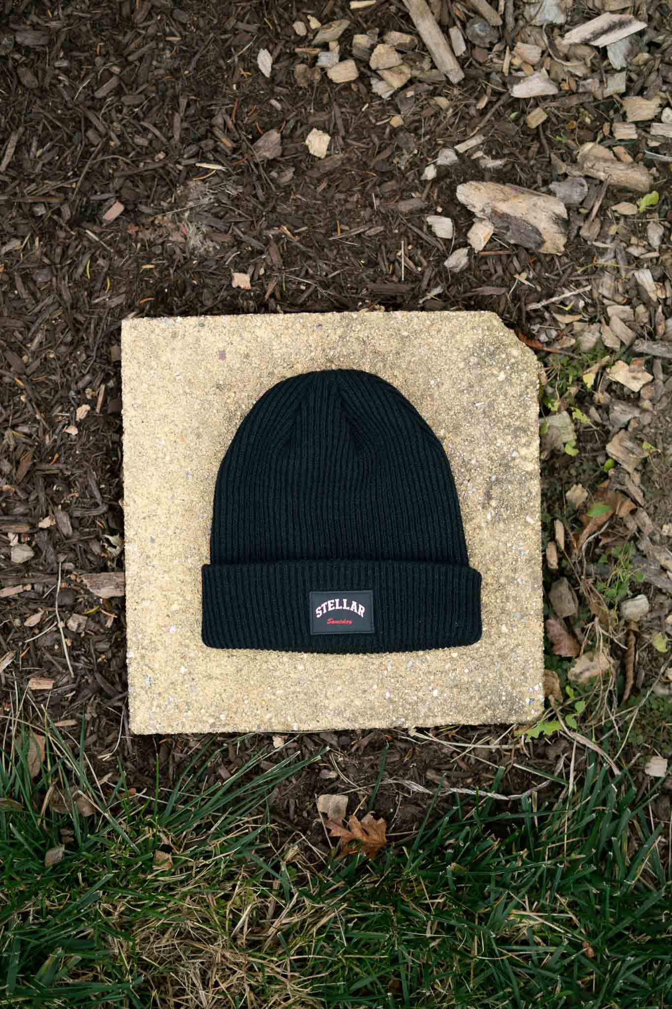 STELLAR SOMEDAY COAL BLACK BEANIE