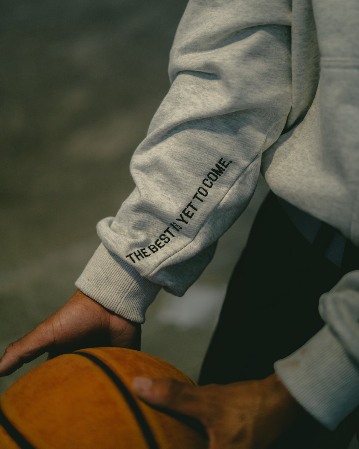 STELLAR SOMEDAY ZIP-UP - HEATHER GREY/ COAL BLACK